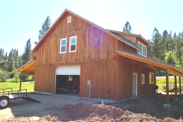 40 X 36 Barn   Crouch, Idaho (Gary Perkins project)